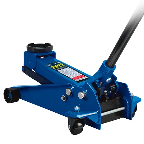 Домкрат гідравлічний (підкатний) Vitol, 3т (картон. упак.)(DP-300028)