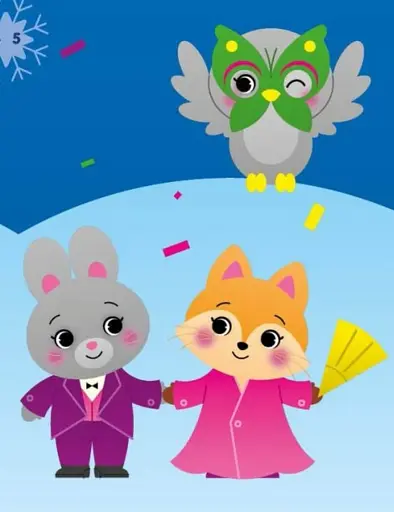 Аплікації наліпками Ранок Єнот - фото 2