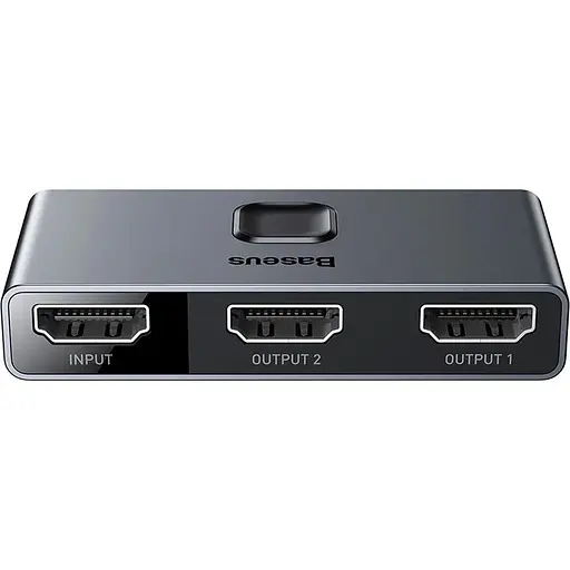 Розгалужувач HDMI Baseus Matrix Splitter Space Grey CAHUB-BC0G (126871)