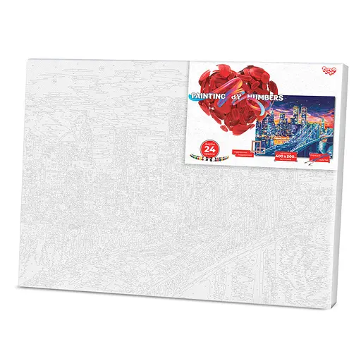 Картина по номерам 40х50 KpNe-01 Danko Toys PAINTING BY NUMBERS Вид 10 - фото 2