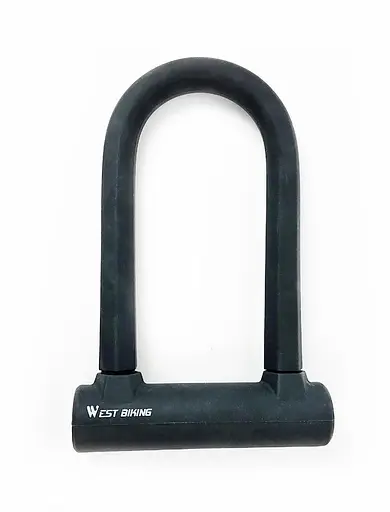 Велосипедний замок West Biking U-Lock 195 х 127 мм чорний (G0001087)