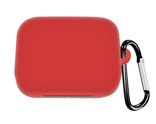 Чохол-накладка DK Silicone Candy Friendly із карабіном для OnePlus Buds Pro (red) - фото 2