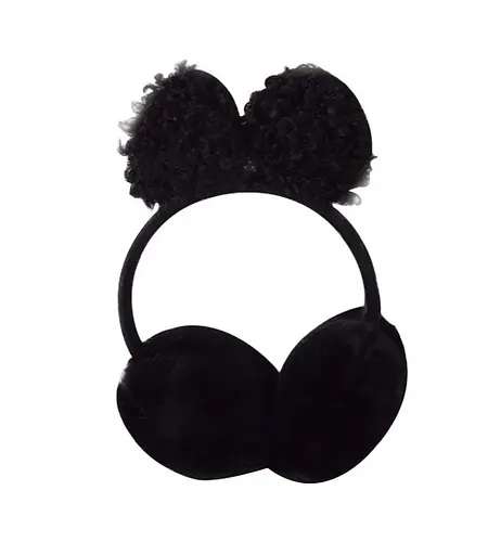 Хутряні навушники AC8407, в пакеті (6910568000029) Чорний - фото 1