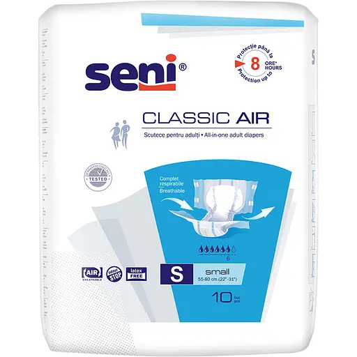 Підгузки для дорослих Seni Classic Air S 10 шт. - фото 1