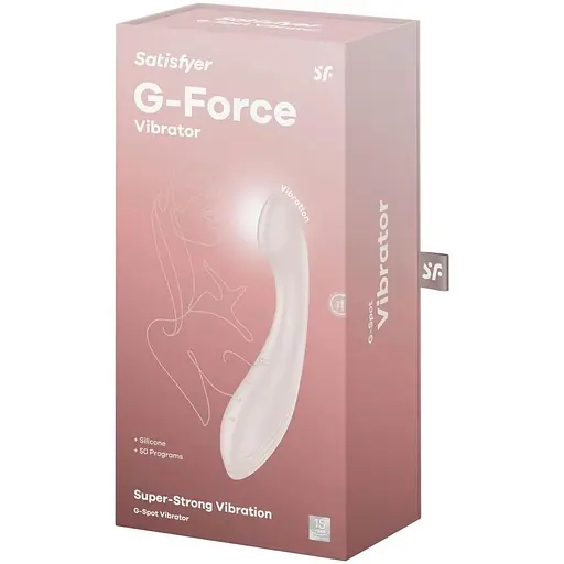 Вібратор Satisfyer G-Force Beige - фото 6
