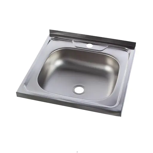 Кухонна тумба з накладною мийкою в комплекті ЛДСП 50х50х83 см Біла (52866-0112) - фото 8