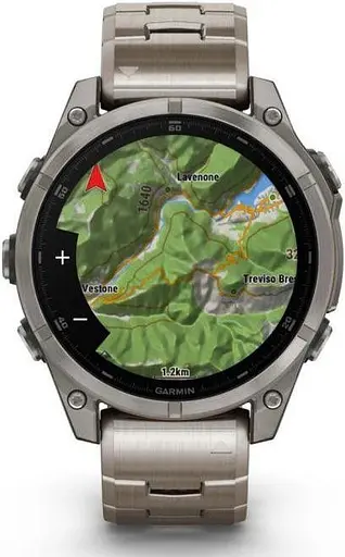 Смарт-годинник Garmin Fenix 8 47mm AMOLED Sapphire Titanium with Vented Titanium Bracelet (010-02904-40) - фото 9