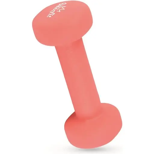 Гантели для фитнеса неопреновые Queenfit 2х0,5кг розовый - фото 4