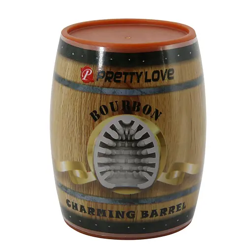 Мастурбатор яйце Pretty Love Bourbon Charming Barrel білий - фото 7