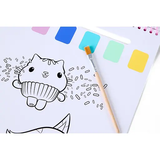 Раскраска Gabby's Dollhouse водная 24 листа (GD24355) - фото 5