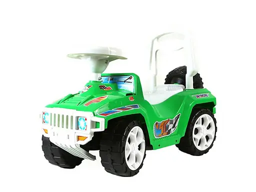 Автомобиль для прогулок - толокар Orion Ориончик зеленый - фото 1