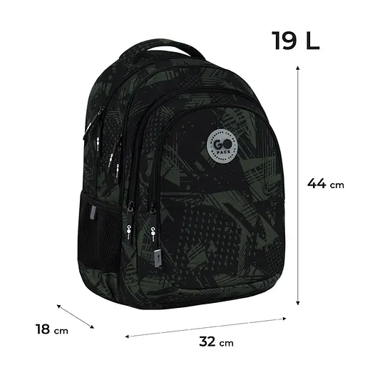 Рюкзак GoPack Teens 162L-3 Черный (GO26-162L-3) - фото 2