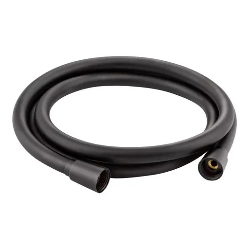 Шланг для душу Qtap Hadice PVC160B, Чорний - фото 1