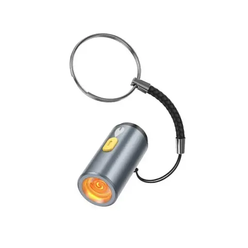 Переходник - зажигалка HOCO UA38 Type-C to cigarette lighter adapter серый - фото 3