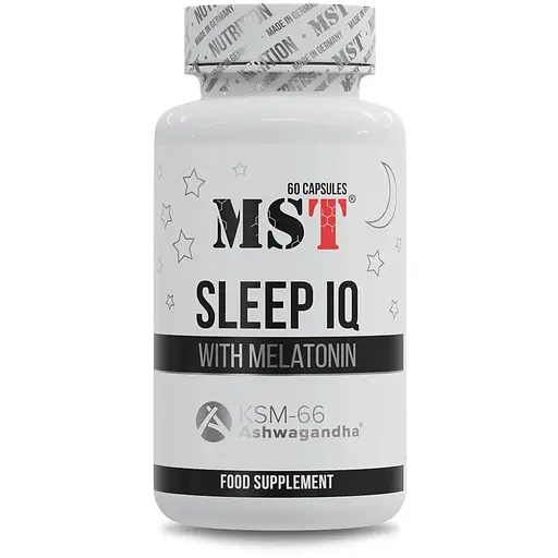 Натуральный комплекс MST Sleep IQ, 60 капсул для улучшения сна - фото 1