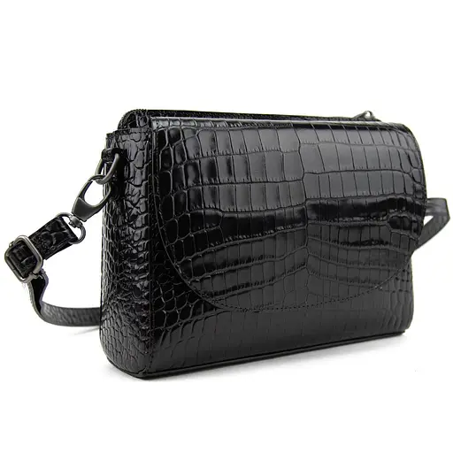 Компактна жіноча шкіряна сумочка Firenze Italy F-IT-9804CR