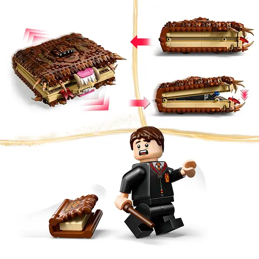 Конструктор LEGO Harry Potter Куслива Ужасная книга ужасов 518 деталей (76449) - фото 11