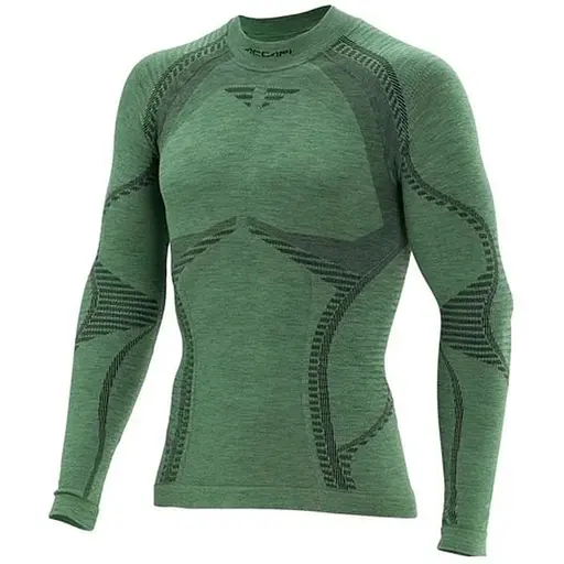 Термокофта ч Accapi Ergowool Forest/Black M/L (1033-ACC WА701.1699-ML)