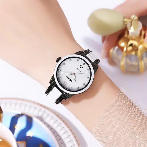 Наручний годинник жіночий 2175BK Black Skmei acs0030192 - фото 3