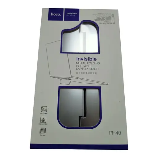 Подставка для ноутбука Hoco ph40 металлическая складная - фото 1