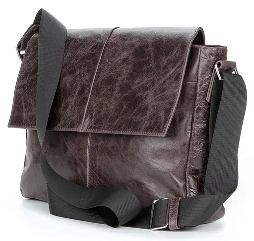 Чоловіча шкіряна сумка SHVIGEL 30х22х8 см sum0012638 - фото 3