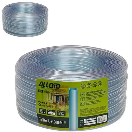 Трубка-рівнемір Alloid 12х1.5 мм 100 м (TL-67689) - фото 1