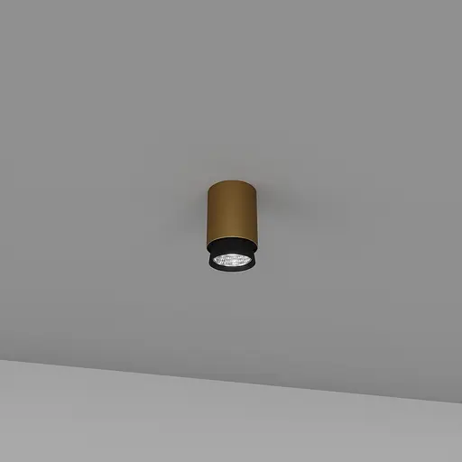 Накладной светильник Skarlat RSLC78014 15W GD+BK 4000K