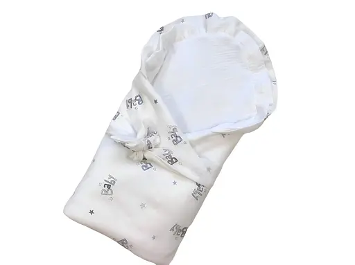 Мусліновий плед-конверт Moontime "Baby" - фото 1