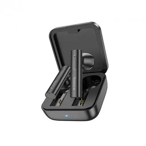 Беспроводные сенсорные наушники гарнитура Hoco DES12 Bluetooth Черный - фото 5