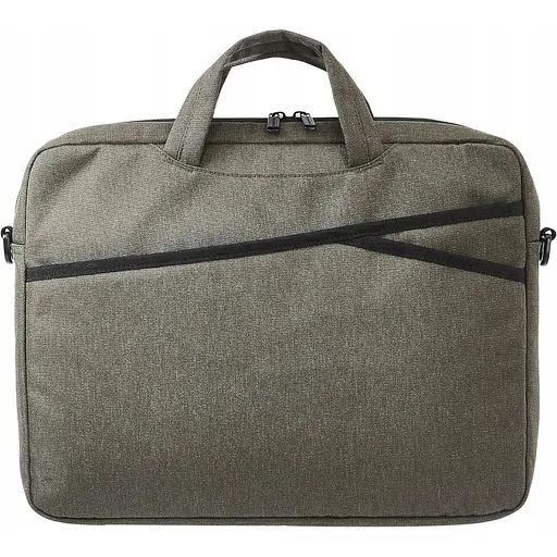 Сумка портфель для ноутбука 15.6 дюймів Amazon Basics сіра sum0028782 - фото 1