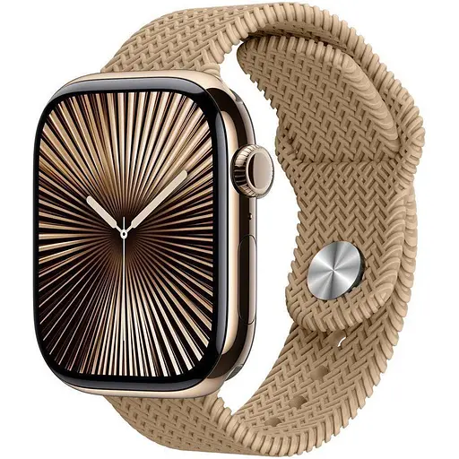 Смарт-часы HK10 Pro Max бежевые - фото 1