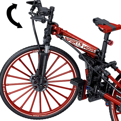 Конструктор велосипед  ZHEGAO OFF-ROAD BICYCLE спортивний офф- роад  258 деталей - фото 5