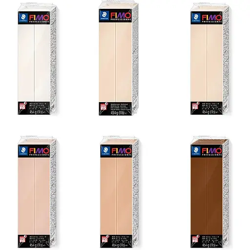 Пластика Fimo Professional для создания кукол 454 г   - фото 4