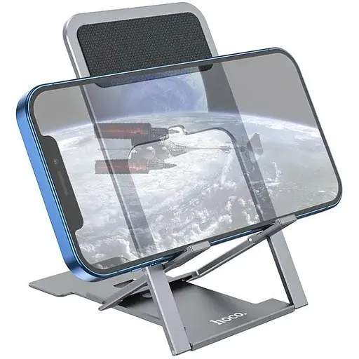 Підставка для телефона Hoco PH43 настільний тримач металева - фото 1