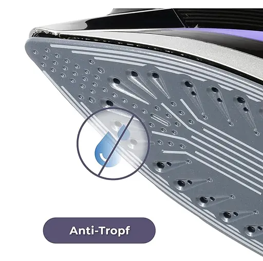 Утюг KUMTEL HMU-02 Purple (2,5 кВт, керамика) - фото 6