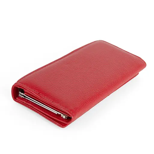 Гаманець жіночий шкіряний червоний Imperial Horse A0001-A RED-2 - фото 4