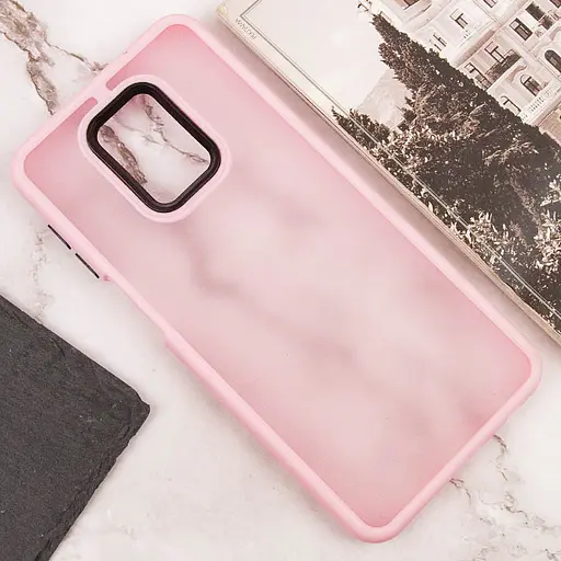 Чохол TPU+PC Lyon Frosted для Xiaomi Redmi Note 9s / Note 9 Pro / Note 9 Pro Max Pink - фото 4