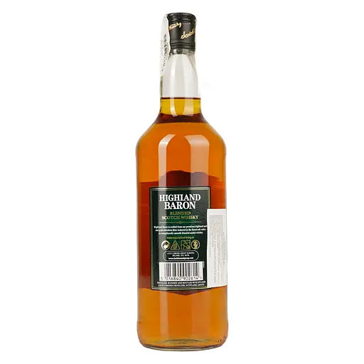 Віскі Highiland Baron Blended Scotch 40% 1 л - фото 3