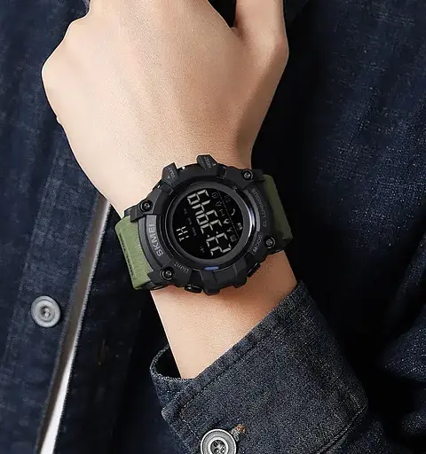 Спортивные наручные смарт-часы Skmei 2053 (Зеленый) - фото 9