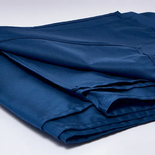 Простирадло Moon&Star Deep Blue Satin Premium Gold Люкс 150х220 см (MS-860000231) - фото 1