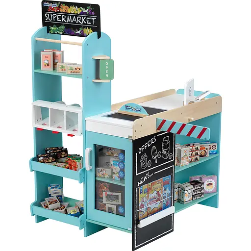 Игрушечный супермаркет Klein из дерева (9391) - фото 3