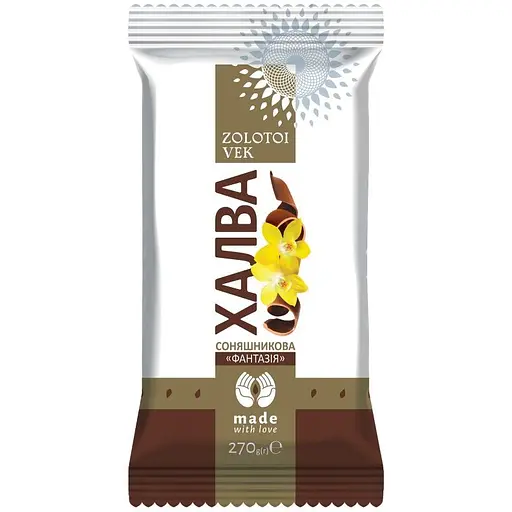 Халва соняшникова Zolotoi Vek Фантазія 270 г (125778)
