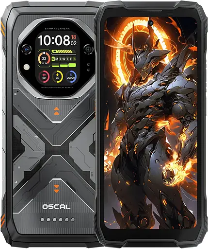 Смартфон Blackview Oscal TANK 1 5G 16/512GB Orange Night Vision - фото 1