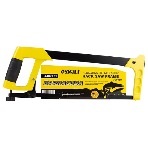 Ножівка по металу Sigma 300 мм BARRACUDA (4402131) - фото 2