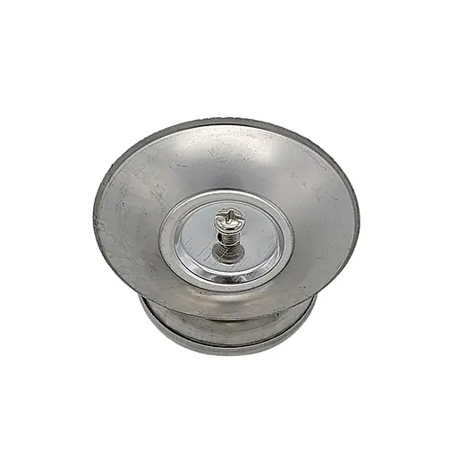 Ручка для кришки каструлі сковороди кругла з нержавіючої сталі Ø5 см, Kitchen Master Сірий 87107 - фото 2