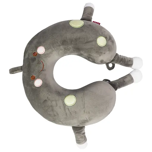 Подушка для шеи Donuts U-образная серый HP-56-6OL - фото 4