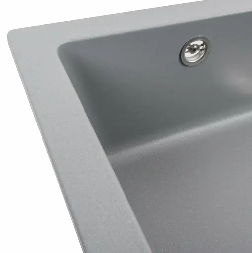 Кухонна мийка Platinum 7945 Paruana сірий металік (SP000039152) - фото 3