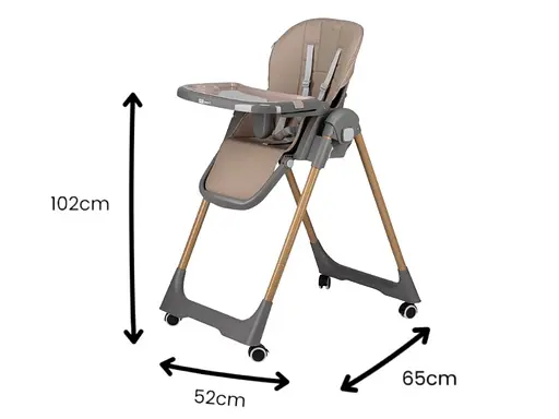 Стульчик для кормления FreeON Kai, кофейный - фото 6
