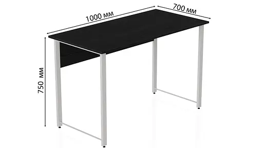 Компьютерный стол Курт 75x100x70 белый ДСП Сосна Кембра 32мм FRD-102235 - фото 5