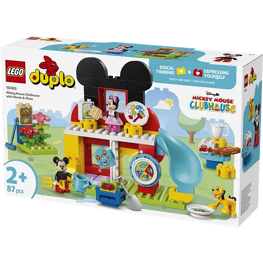 Конструктор LEGO DUPLO Disney Міккі Маус: Клубний будинок з Мінні та Плуто 87 деталей (10465) - фото 3